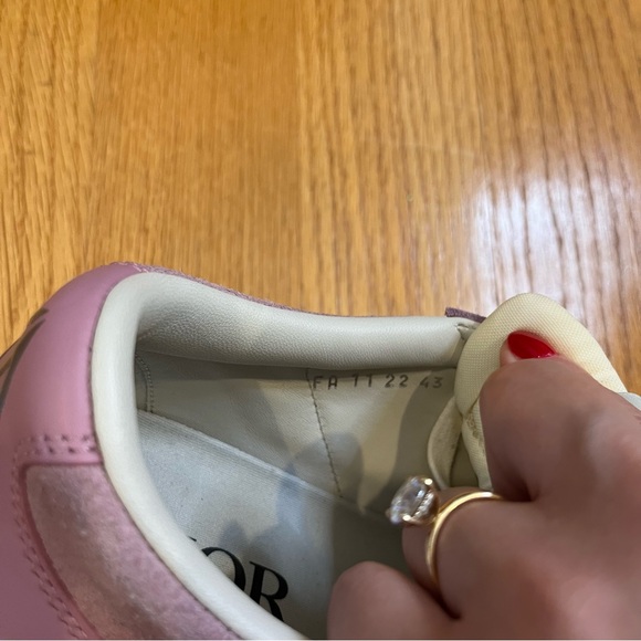 DIOR B101 Men’s Skateboard Low-Top Pink Single Shoe Size US 10 / EU 43 Amputee - Picture 4 of 11